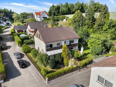 *** Große Doppelhaushälfte im Grünen mit Wintergarten in Aindling ***