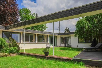 Erbbaurecht: Architektenbungalow - modernes Wohnen auf einer Ebene in Hannover-Vinnhorst