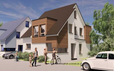 inkl. Grundstück, KfW 40 Effizienshaus zum Festpreis! PV-Anlage und Wärmepumpe