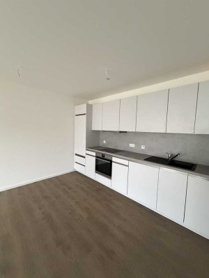 Helle 2-Raum-Wohnung mit Einbauküche und Terrasse