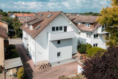Leerstehende 3,5-Zimmer Maisonettewohnung in Ilvesheim mit Balkon und Blick ins Grüne