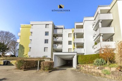 Traumhafte 2,5 Zimmer Wohnung mit großer Terrasse, Garten und Tiefgaragenstellplatz in ruhiger Lage