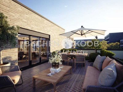 5-Zimmer Neubauwohnung mit Dachterrasse in HH-Winterhude