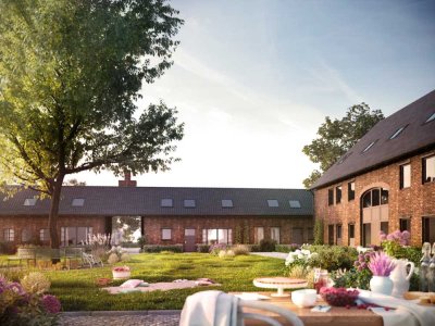 Stilvolle, geräumige und hochwertig sanierte 3-Zimmer-Wohnung mit zwei Terrassen in Neuss- Holzheim