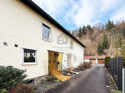 F&D | Sanierungsbedürftiges Reihenmittelhaus mit Garage & Kleingartenfläche im Koppenland