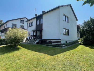 Frisch renovierte 3-Zimmer-Wohnung mit Balkon und Gartenanteil in ruhiger Lage von Adelsried