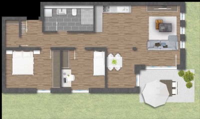 Wohnen mit Stil - 3,5 Zimmer Neubauwohnung mit hochwertiger Ausstattung