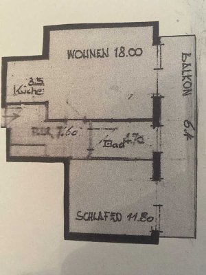 Helle 2-Zimmer-Wohnung mit Balkon und TGS in Obergiesing
