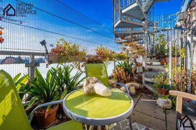 Mit Dachterrasse und Grünblick!