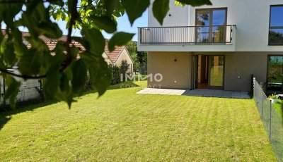 Gartenparadies &amp; Familientraum: 4-Zimmer-Wohnung im Erstbezug in exklusiver Anlage - provisionsfrei!