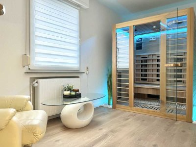 Möblierte 3 ZKB Wohnung in Tiefenstein #Garage #Balkon #modernes Bad #Sauna
