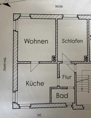 2 Zimmer Wohnung 1.Og