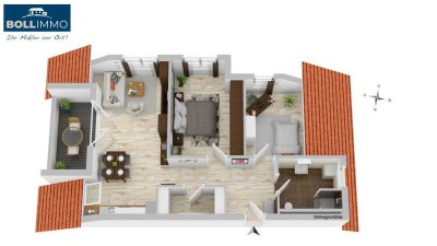 Sorgenfrei leben - neue 3,5 Zimmer Wohnung im idyllischen Grafenhausen - altersgerechtes Wohnen!