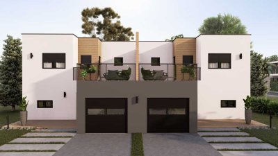 Grundstück incl. projektierter Doppelhaushälfte in bevorzugter Lage -Einliegerwohnung möglich