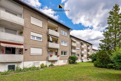Geräumige 3-Zimmer-Wohnung mit Balkon, Garage und Potenzial in Ebersbach/Fils