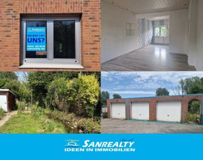SANREALTY | Wohnoffensive - Doppelhaushälfte mit zwei Garagen und Garten in Eschweiler-Nothberg