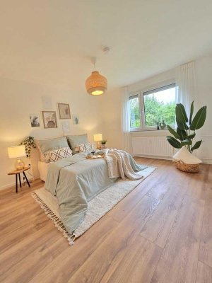 Bezugsfertige 3-Zimmer-Wohnung mit Balkon und direktem Gartenzugang
