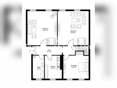 Tauschwohnung: Große Maisonette Altbauwohnung in toller Nachbarschaft