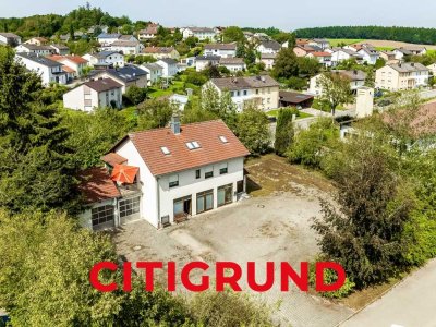 Taufkirchen Vils/Bei Landshut - Flexibel nutzbare Wohn-/Gewerbeeinheit auf großzügigem Grundstück