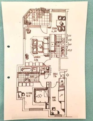 Freundliche 4-Zimmer Wohnung in begehrtem Wohngebiet in Heppenheim (Bergstraße)