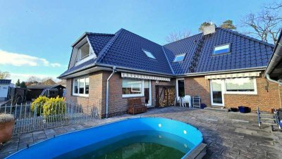 0 % Käuferprovision! TOP-Bungalow mit Einliegerwohnung und vielen Highlights Nähe Hasportsee!