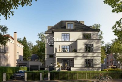 Eleganter Altbau, modern saniert – EG-Wohnung mit Garten-Oase