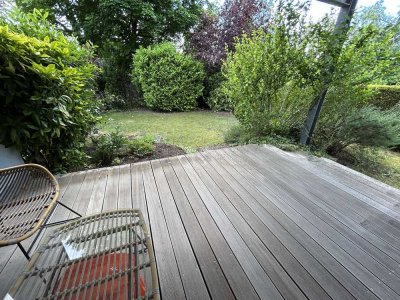 Traumhafte Terrassenwohnung mit großem Garten in Dreieich-Götzenhain!