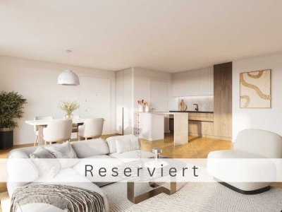 Reserviert: Neubauwohnung 3-Zimmer & 2 Balkone im Kö-Karree - nur 80m von der Königsallee entfernt