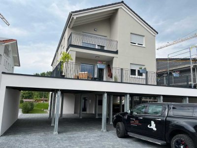 Neuwertige 3‑Zimmer Wohnung im 1. OG mit Balkon in Ebenweiler