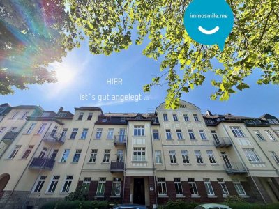2-Zimmer • Balkon • in Chemnitz • Kaßberg • Altendorf • vermietet • Kapitalanlage • jetzt kaufen!
