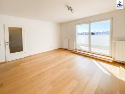 Perfekt aufgeteilte 4-Zimmer-Dachgeschosswohnung mit schöner Dachterrasse