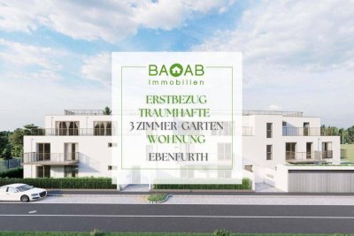 ERSTBEZUG - TRAUMHAFTE 3 ZIMMER-GARTEN-WOHNUNG| EBENFURTH