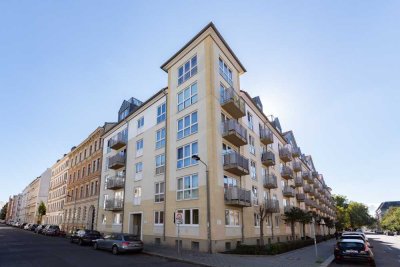 Sonnige 2-Zimmer-Wohnung in der Südvorstadt | Einbauküche | Parkett | Tiefgarage | Aufzug