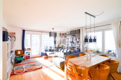 Familienfreundliche 4-Zimmer-Wohnung mit 95,52 m²; Balkon 9 m² und TG-Stellplatz