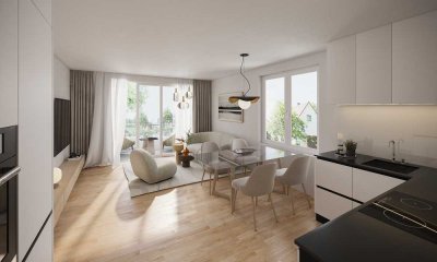 Das Optimum an Energieeffizienz I WE 14 I Moderne 4-Zimmer Wohnung mit zwei Loggien