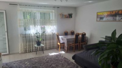 3-Zimmer-Wohnung im Erdgeschoss mit Garten