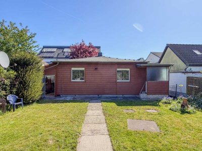 Freistehender Bungalow auf eigenem Grundstück in Düsseldorf-Gerresheim – sofort bezugsfrei