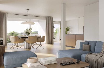 Exklusive loftartige Dachgeschosswohnung mit Penthouse Charakter und einzigartiger Aussicht