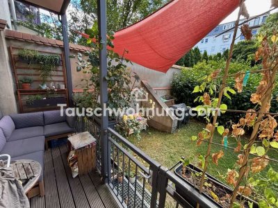 Tauschwohnung: 2-Z-EG Balkon, privater Garten, EBK, Keller, 2x Abstellräume