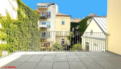 TOPLAGE - 4. BEZ. - TERRASSENERSTBEZUG - 4.OG - 3 ZIMMER - GROSSES BAD - KLIMA - GRÜN-RUHELAGE - STILJUWEL
