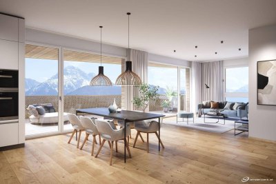 SONNENPLATZL | traumhafte 3-Zimmer-Dachgeschosswohnung im Erstbezug | Lechaschau