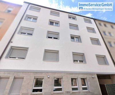 Einziehen und direkt losleben! Moderne 2-Zi.-Whg mit Loggia, Einbauküche in Stadtlage - möbliert.