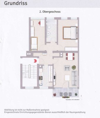 Helle, altstadtnahe Wohnung in Koblenz