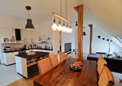 Großzügige und gemütliche Dachgeschoss-Wohnung in Münster-Häger