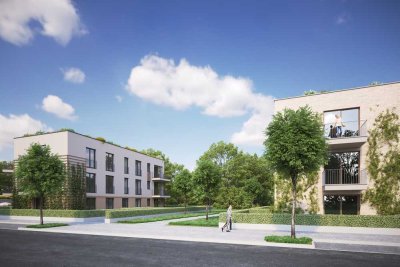 Helle 2 Zimmer EG Wohnung mit großer Terrasse