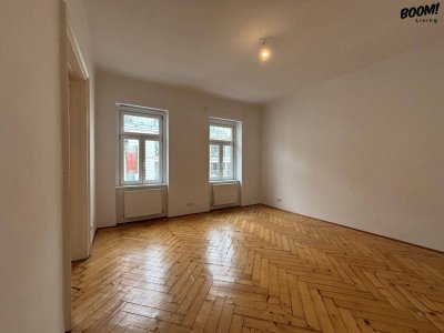 Altbauwohnung in einem repräsentativem Jahrhundertwendehaus mit Loggia, fußläufig zum 1. Bezirk.