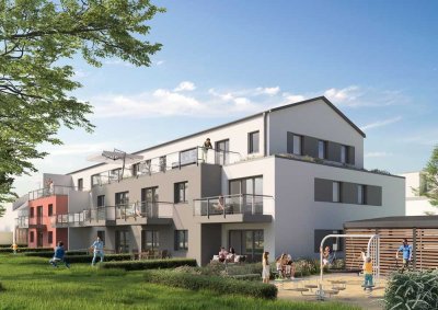 2-Zimmer-Neubauwohnung in zentraler Lage von Lindhorst