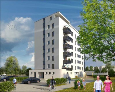 Neuwertige 4-Raum Penthouse-Wohnung mit Balkon in Cottbus