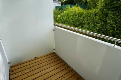 Helle, ruhige 1-Zimmer-Wohnung in Uninähe mit Balkon und Blick ins Grüne