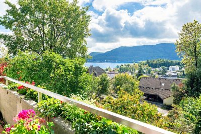 Architektenhaus mit Wörtherseeblick und Gestaltungspotenzial